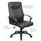Officesource Advantage Collection Executive High Back with Black Frame 1201VBK - alternate 2
